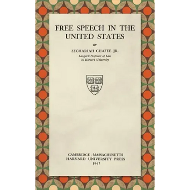 Free Speech in the United States (1967)