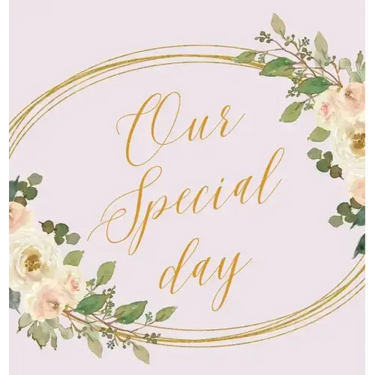 Our Special day, wedding guest book to sign (Hardback)