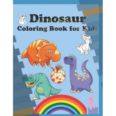 Dinosaur Coloring Book for Kids: Super Sweet Coloring Book for kids of all ages ♥