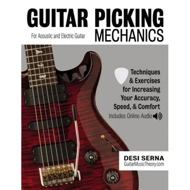 Guitar Picking Mechanics: Techniques & Exercises for Increasing Your Accuracy, Speed, & Comfort (Book + Online Audio)