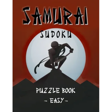Samurai Sudoku Puzzle Book - Easy: 500 Easy Sudoku Puzzles Overlapping into 100 Samurai Style