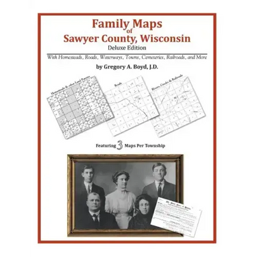 Family Maps of Sawyer County, Wisconsin