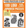 100 LOGI Black & White Japanese Puzzles: Easy to Hard