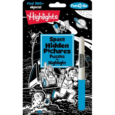 Space Hidden Pictures Puzzles to Highlight: Space-Themed Hidden Pictures Activity Book for Kids with Neon Highlighter Puzzles