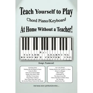 Teach Yourself to Play Chord Piano/Keyboard at Home Without a Teacher