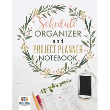 Schedule Organizer and Project Planner Notebook