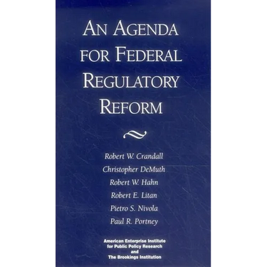 Agenda for Federal Regulatory Reform