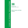 Code of Federal Regulations Title 36, Volume 2, July 1, 2015