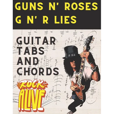 Guns N' Roses, G N' R Lies: Guitar Tabs And Chords