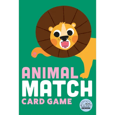 Animal Match Card Game