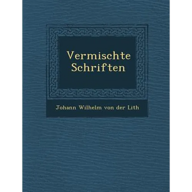 Vermischte Schriften