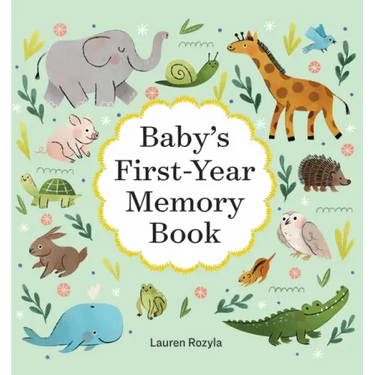 Baby's First-Year Memory Book: Memories and Milestones