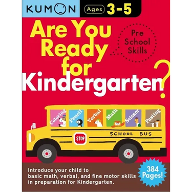 Kumon Are You Ready for Kindergarten Preschool Skills