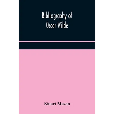 Bibliography Of Oscar Wilde