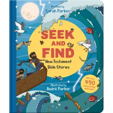 Seek and Find: New Testament Bible Stories: With Over 450 Things to Find and Count!