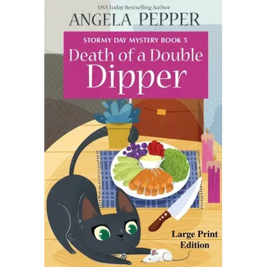 Death of a Double Dipper - Large Print