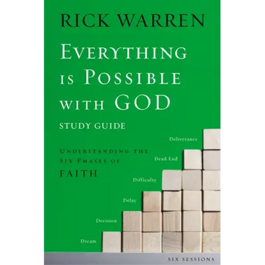 Everything Is Possible with God Bible Study Guide: Understanding the Six Phases of Faith