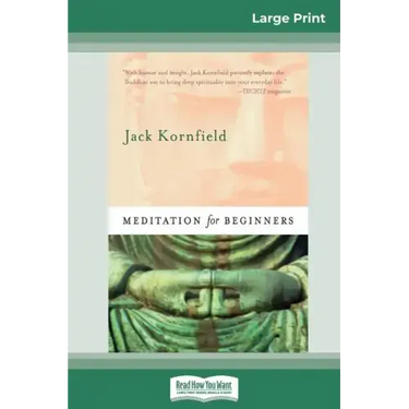 Meditation For Beginners (16pt Large Print Edition)