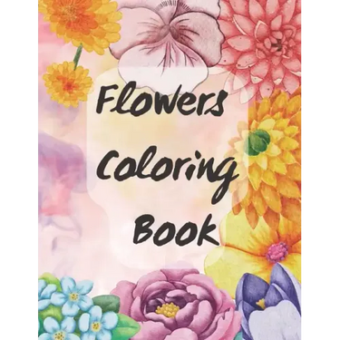 Flower Coloring Book