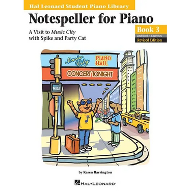 Notespeller for Piano, Book 3: Hal Leonard Student Piano Library