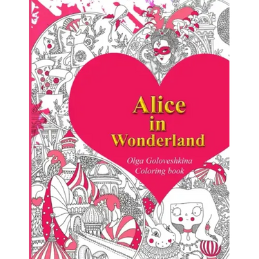 Alice in Wonderland Coloring Book