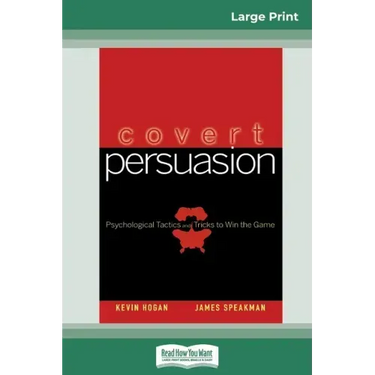 Covert Persuasion (16pt Large Print Edition)