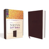 Nrsvue, Gift Bible, Leathersoft, Burgundy, Comfort Print