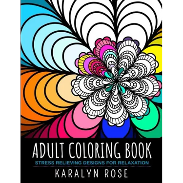 Adult Coloring Book: Stress Relieving Designs for Relaxation
