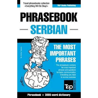 English-Serbian phrasebook and 3000-word topical vocabulary