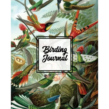 Birding Journal: Bird Watching Log Book, Birds Actions Notebook, Birder's & Bird Lover Gift, Adults & Kids, Personal Birdwatching Field Notes, Sightin