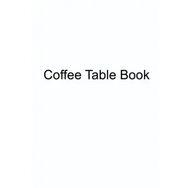 Coffee Table Book