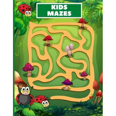Kids Mazes: Fun Kids Mazes Ages 4-8