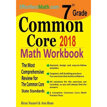 7th Grade Common Core Math Workbook: The Most Comprehensive Review for The Common Core State Standards