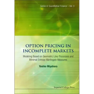 Option Pricing in Incomplete Markets: Modeling Based on Geometric l'Evy Processes and Minimal Entropy Martingale Measures