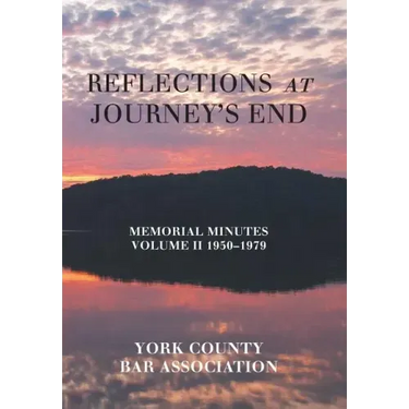 Reflections at Journey's End: Memorial Minutes Volume Ii 1950-1979