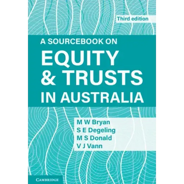 A Sourcebook on Equity and Trusts in Australia