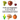 English-Chinese Mandarin Traditional Fruits and Vegetables Children's Bilingual Picture Dictionary