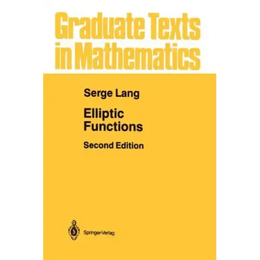 Elliptic Functions