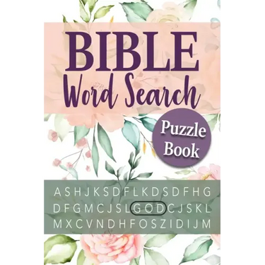 Bible Word Search Puzzle Book: Large Print Puzzle Word Search For Adults