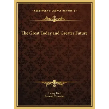 The Great Today and Greater Future
