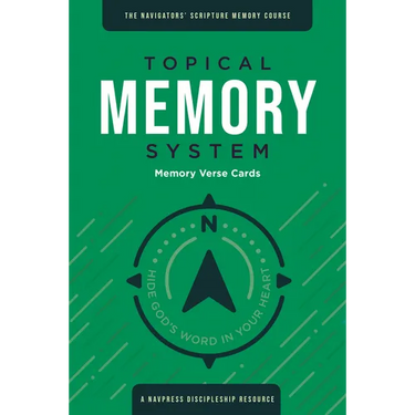 Topical Memory System, Memory Verse Cards: Hide God's Word in Your Heart