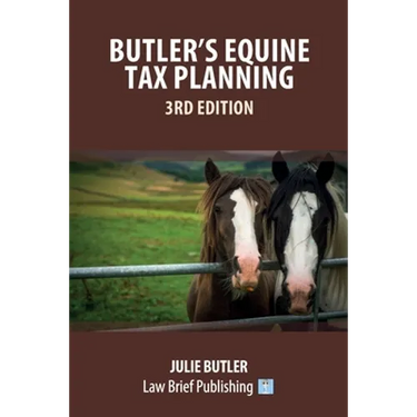 Butler's Equine Tax Planning: 3rd Edition