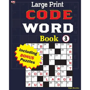 Large Print CODE WORD Book 3