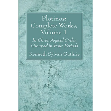 Plotinos: Complete Works, Volume 1