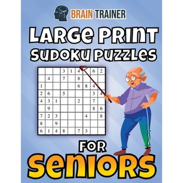 Large Print Sudoku Puzzles For Seniors