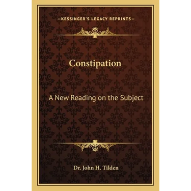 Constipation: A New Reading on the Subject