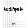 Graph Paper 4x4: 50 Pages 8.5" X 11"