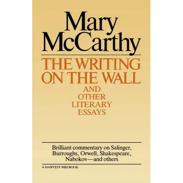 Writing on the Wall & Other Lit Essays