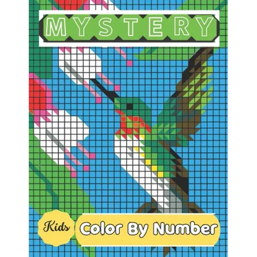 Mystery Mosaic Color By Number: Adults and Kids with Beautiful & Funny 50 Coloring Pages for Relaxation & Stress Relief - Great Gift Ideas (Mystery Mo