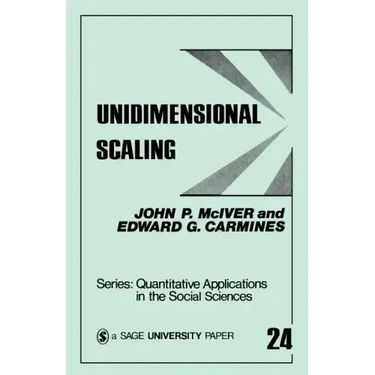 Unidimensional Scaling